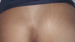 Amateur black girl gets fucked in the ass