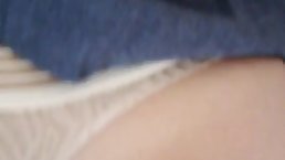 Amateur latin babe in sexy panties gets fucked from behind