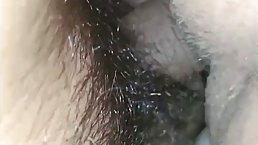 Amateur Indian pussy close-up fucking with condom