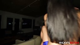 Sexy Latina Vanessa Sky gets fucked hot in all of her holes