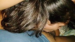 Cute brunette gives a perfect blowjob (POV)