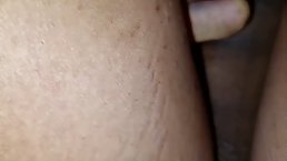 Amateur African pussy close-up fucking