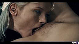 Hot lesbian orgy with Amirah Adara and Little Angel