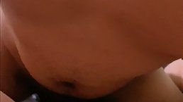 Amateur girl gets her hairy pussy fucked POV