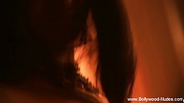 Cute Indian girl belly dances and strips