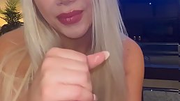 Busty blonde bimbo Summer Brookes gets fucked POV