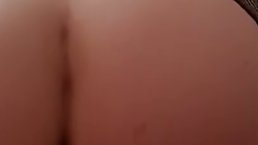 Round ass Latina sucks and rides dick