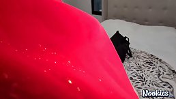 Sexy babe in Hijab Sophia Leona gets nice POV dicking