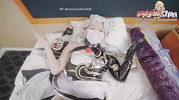 Lonely Chinese cosplay princess needs orgasm