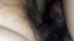 Vietnamese cougar's pussy gets fucked close-up