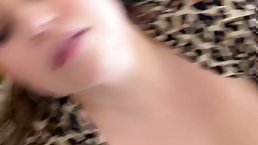 Busty brunette Ava Nicks sucks and fucks POV