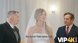Beautiful bride Olivia Sparkle gets fucked in her in a wedding dress