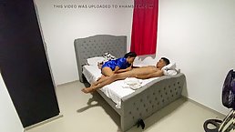 Her best friend's boyfriend asks her for a massage