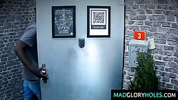 Czech Glory Hole 4-on-1 anonymous fuck party