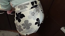 Young Japanese girl with nice tits gives head and pussy (censored)