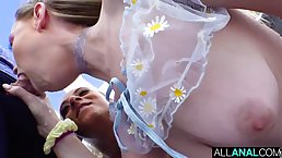 Anal sluts Rebel Rhyder and Gia Derza's gape party