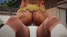 Pocahontas gets creampied by Jane Porter (Pocahontas x Tarzan)