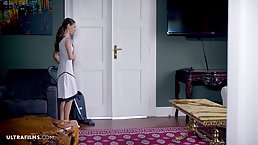 Nice threesome sex with beautiful teens Anie Darling and Stephanie Moon