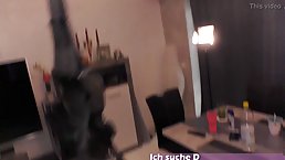 Small tits brunette babe gets fucked and creampied on sex swings