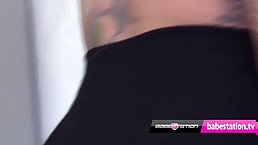 Two horny BBWs Louise Lee and Charley Rae having lesbian fun in the class