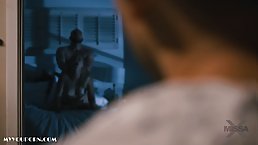 Sexy blonde girl Mona gets fucked by her BF's dad