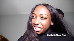 18 y. o. ebony girl Kokohontas gets fucked hard by a big black dick 