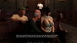 Sinful wife gangbanged in church (3D animation)