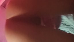 Amateur Latin stepsis with nice ass gets fucked POV