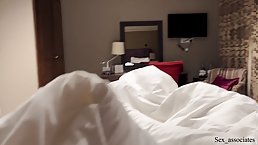 Blonde MILF gets her first anal in a toilet
