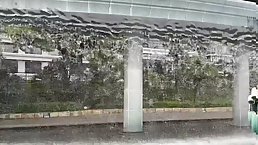Young Asian girl in Kimono gets fucked and creampied