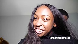 18 y.o. black girl Kokohontas gets fucked by BBC