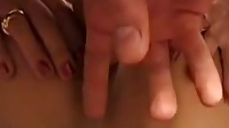 Italian blonde MILF in stockings gets her ass fucked deep
