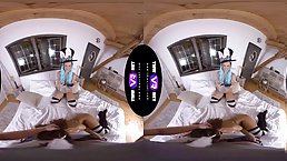 Lesbian fun gets ruined for Alyssa Reece and Melody Petite (POV)