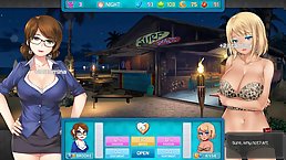 Huniepop 2. Double date. Part 7 (erotic game)