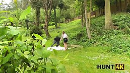 Real juicy pussy was hunted