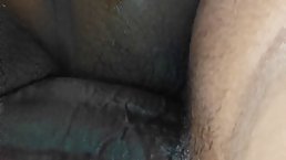 Real dick is better than a cucumber for Indian hairy pussy