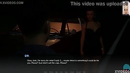 Sexy brunette teen Jessica gets busted (3D animation)