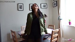 Big boobed Latina MILF Chloe gets fucked in the ass