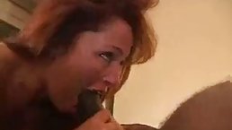 Amateur busty redhead MILF cheats on her hubby with BBC