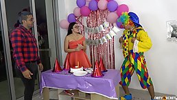 I Fuck Birthday Girl at Her Father's House While He Works: Skirt Blowjob Porn | xHamster