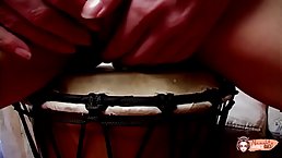 Small tits Japanese babe fucks herself with dildo
