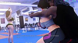 Busty stepsisters making love (3D animation)