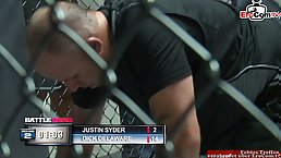 Skinny Turkish brunette teen fucks in a boxing ring