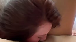 Hot busty babes lick each other's ussy
